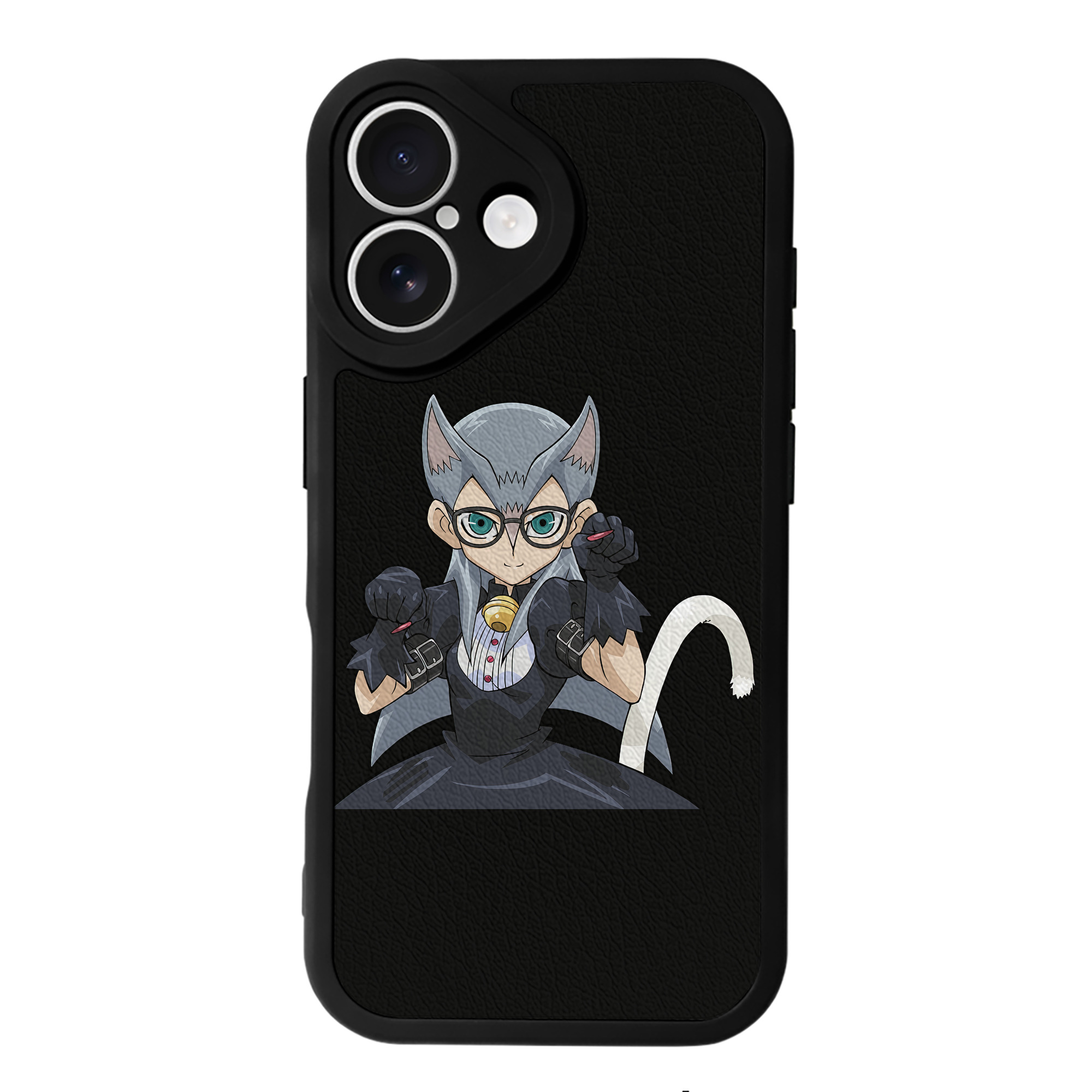 遊☆戯☆王 Yu-Gi-Oh! 【iPhone 16シリーズ対応】シリコンスマホケース（レザー調） 材質：シリコン